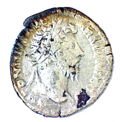 Denarius - Marcus Aurelius P M TR P XIX IMP II COS III; Annona front