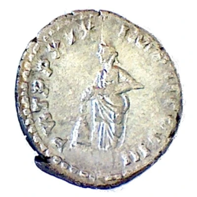 Denarius - Marcus Aurelius P M TR P XIX IMP II COS III; Annona back