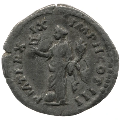 Denarius - Marcus Aurelius P M TR P XIX IMP II COS III; Felicitas back