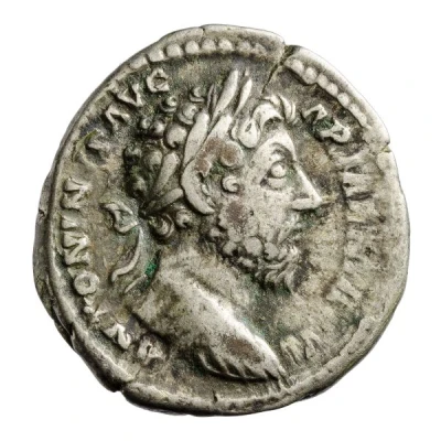 Denarius - Marcus Aurelius P M TR P XVIII IMP II COS III ARMEN; Armenia front