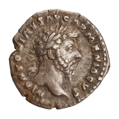 Denarius - Marcus Aurelius PAX AVG TR P XX COS III; Pax front