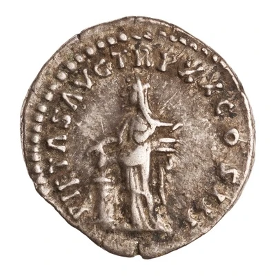 Denarius - Marcus Aurelius PIETAS AVG TR P XX COS III; Pietas back