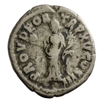 Denarius - Marcus Aurelius PROV DEOR TR P XV COS III; Providentia back