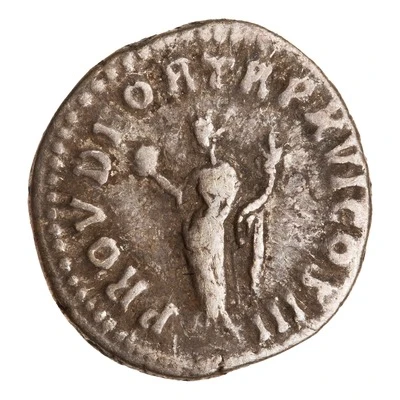 Denarius - Marcus Aurelius PROV DEOR TR P XVI COS III; Providentia back