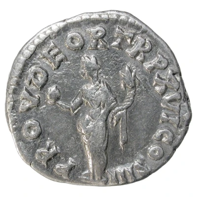 Denarius - Marcus Aurelius PROV DEOR TR P XVI COS III; Providentia back