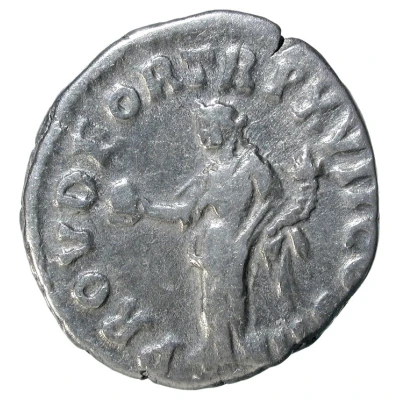 Denarius - Marcus Aurelius PROV DEOR TR P XVII COS III; Providentia back