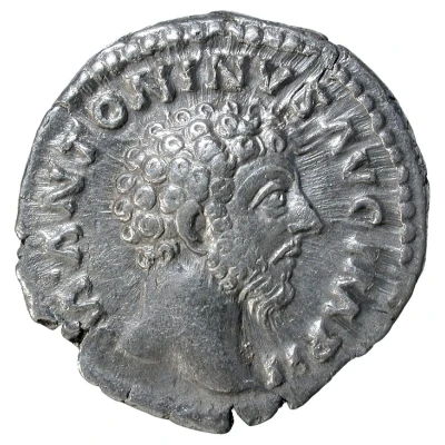 Denarius - Marcus Aurelius PROV DEOR TR P XVII COS III; Providentia front