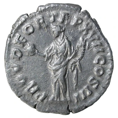 Denarius - Marcus Aurelius PROV DEOR TR P XVII COS III; Providentia back