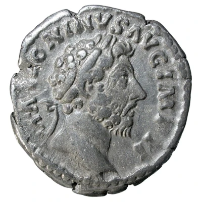 Denarius - Marcus Aurelius PROV DEOR TR P XVII COS III; Providentia front