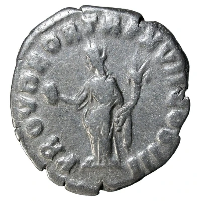 Denarius - Marcus Aurelius PROV DEOR TR P XVII COS III; Providentia back