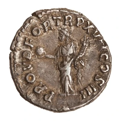 Denarius - Marcus Aurelius PROV DEOR TR P XVII COS III; Providentia back