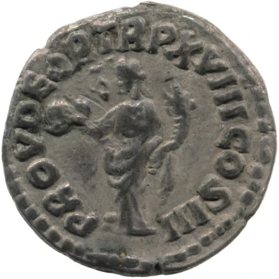 Denarius - Marcus Aurelius PROV DEOR TR P XVIII COS III; Providentia back