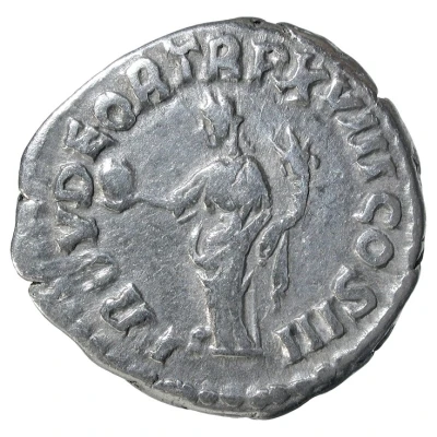 Denarius - Marcus Aurelius PROV DEOR TR P XVIII COS III; Providentia back