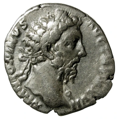 Denarius - Marcus Aurelius RELIG AVG IMP VI COS III; Mercury front