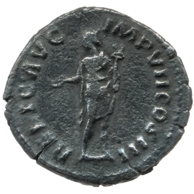 Denarius - Marcus Aurelius RELIG AVG IMP VII COS III; Mercury back