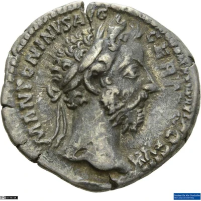 Denarius - Marcus Aurelius SECVRIT PVB TR P XXIX IMP VIII COS III; Securitas front