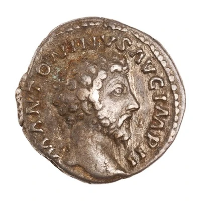 Denarius - Marcus Aurelius TR P XVIII COS III; Concordia front