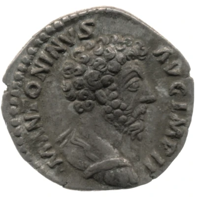 Denarius - Marcus Aurelius TR P XVIII COS III; Concordia front