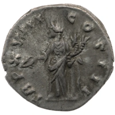 Denarius - Marcus Aurelius TR P XVIII COS III; Concordia back