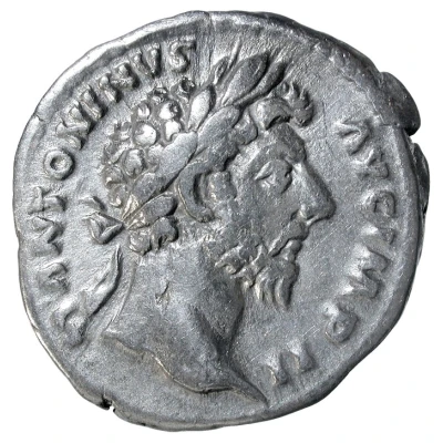 Denarius - Marcus Aurelius TR P XVIII COS III; Minerva front