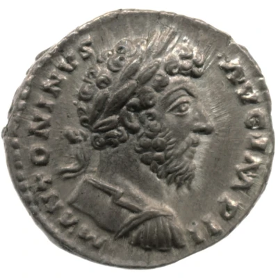 Denarius - Marcus Aurelius TR P XVIII COS III; Minerva front