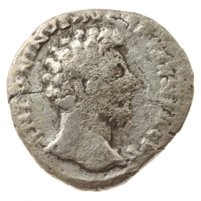 Denarius - Marcus Aurelius TR P XVIII IMP II COS III; Mars and Virtus front