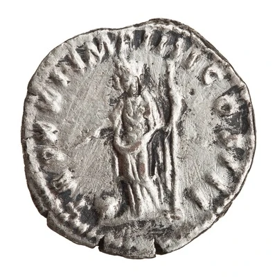 Denarius - Marcus Aurelius TR P XXI IMP IIII COS III; Providentia back