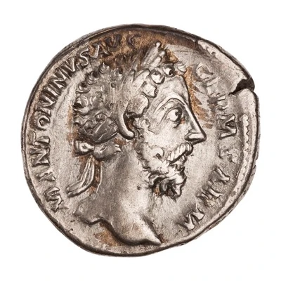 Denarius - Marcus Aurelius TR P XXIX IMP VIII COS III; Victory front