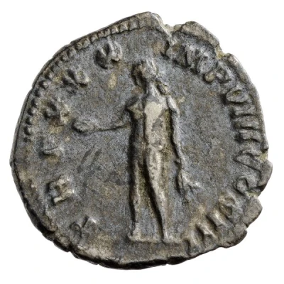 Denarius - Marcus Aurelius TR P XXX IMP VIII COS III; Genius back