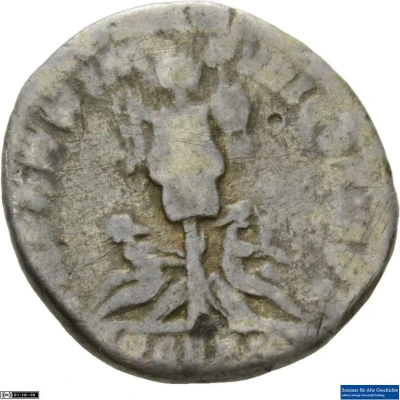 Denarius - Marcus Aurelius TR P XXX IMP VIII COS III P P DE GERM back