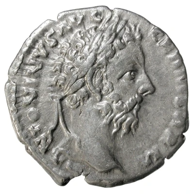 Denarius - Marcus Aurelius TR P XXX IMP VIII COS III P P DE SARM front