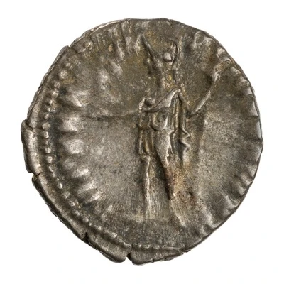 Denarius - Marcus Aurelius TR P XXX IMP VIII COS III P P; Roma and Victory back