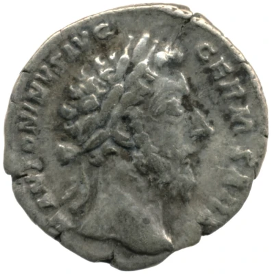 Denarius - Marcus Aurelius TR P XXXI IMP VIII COS III P P DE SARM front