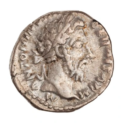 Denarius - Marcus Aurelius TR P XXXI IMP VIII COS III P P; Hilaritas front