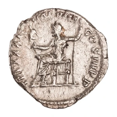 Denarius - Marcus Aurelius TR P XXXI IMP VIII COS III P P; Jupiter and Victory back