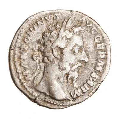 Denarius - Marcus Aurelius TR P XXXI IMP VIII COS III P P; Victory front