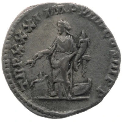 Denarius - Marcus Aurelius TR P XXXI IMP VIIII COS III P P; Annona back