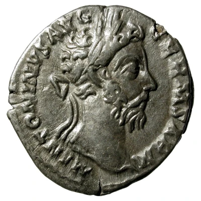 Denarius - Marcus Aurelius TR P XXXI IMP VIIII COS III P P PIET AVG; Pietas front