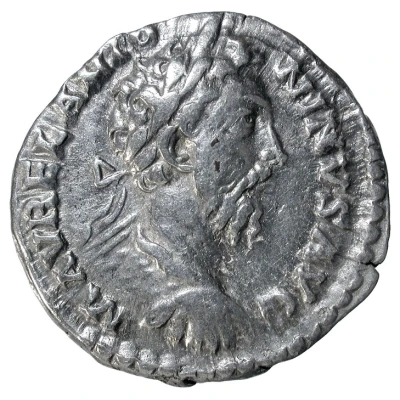 Denarius - Marcus Aurelius TR P XXXIII IMP X COS III P P; Fortuna front