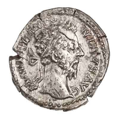 Denarius - Marcus Aurelius TR P XXXIII IMP X COS III P P; Salus front