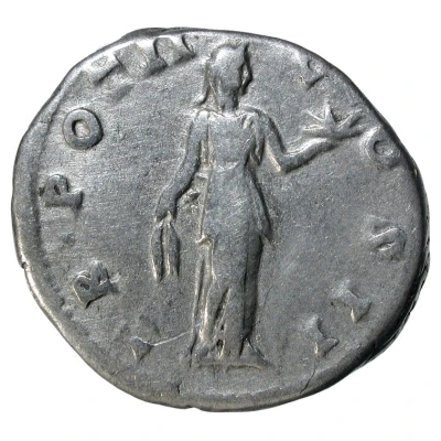 Denarius - Marcus Aurelius TR POT II COS II; Fides back