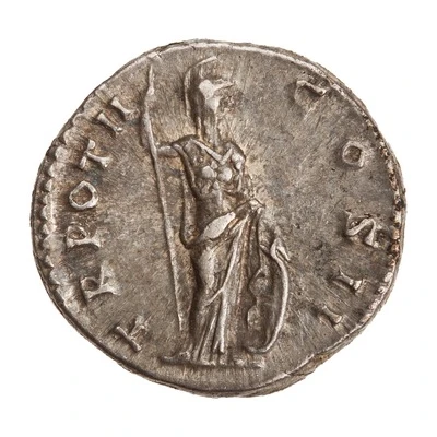 Denarius - Marcus Aurelius TR POT II COS II; Minerva back