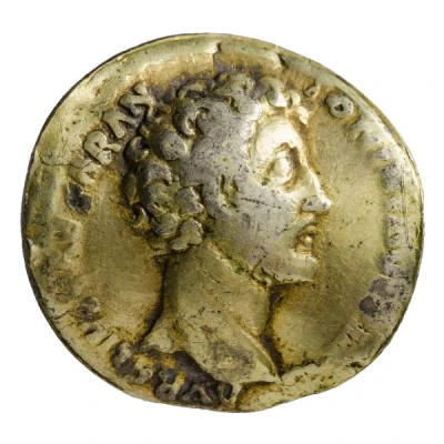 Denarius - Marcus Aurelius TR POT III COS II CLEM; Clementia front