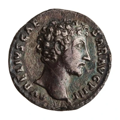Denarius - Marcus Aurelius TR POT III COS II; Minerva front