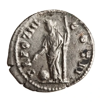 Denarius - Marcus Aurelius TR POT III COS II; Providentia back