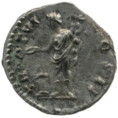 Denarius - Marcus Aurelius TR POT VI COS II; Genius back