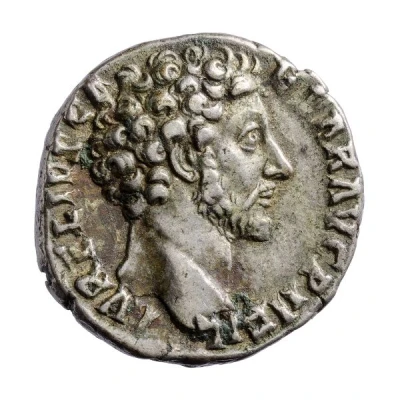 Denarius - Marcus Aurelius TR POT VIIII COS II; Minerva front