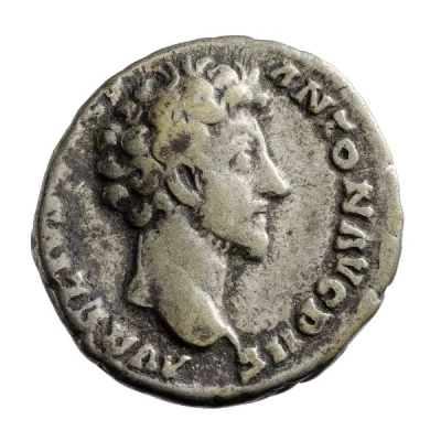Denarius - Marcus Aurelius TR POT X COS II; Genius front