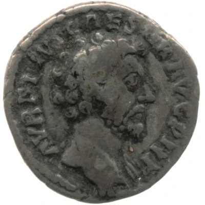 Denarius - Marcus Aurelius TR POT XV COS III; Pietas front