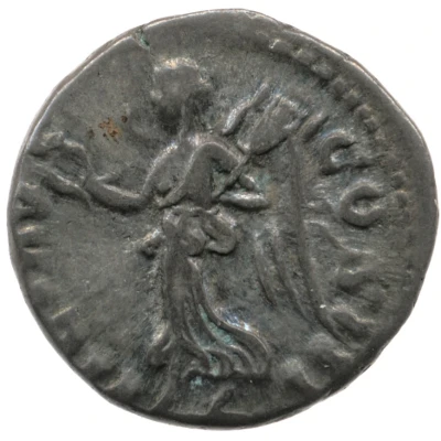 Denarius - Marcus Aurelius VICT AVG COS III; Victory back